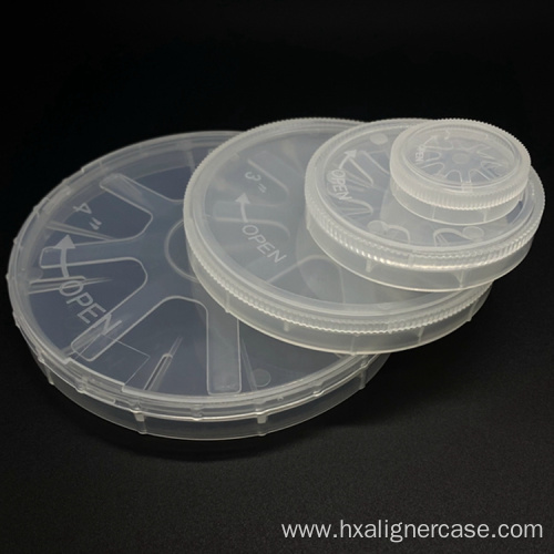 Transparent Wafer Box 4" Carrier Box Wafer Container